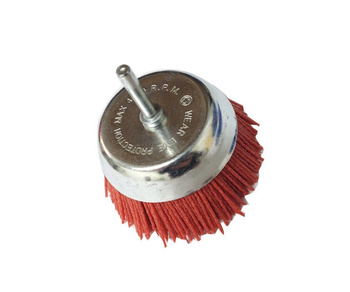 MAGMA 75mm T6mm Nylonový kartáč do vrtačky s úchytem 75mm T6mm