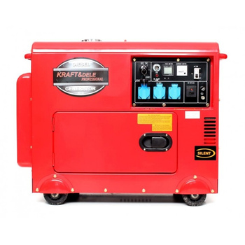 KRAFT&DELE KD123 ELEKTROCENTRÁLA GENERÁTOR PROUDU dieselový motor 7500W AVR