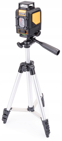 Powermat PM-PLK-360T Křížový měřič dálkoměr měřící laser 50m 360° + stativ a pouzdro