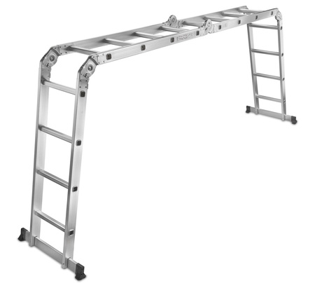 GEKO G02441 Multifunkční kloubový žebřík 4,7m štafle 