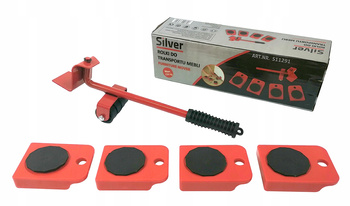 MAR-POL M90180 KOLEČKA VÁLEČKY NA STĚHOVÁNÍ NÁBYTKU / KRABIC