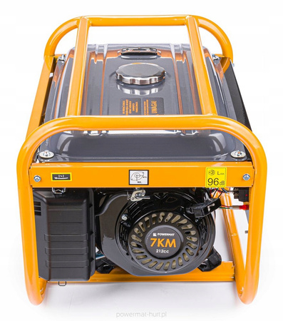 POWERMAT PM-AGR-3000M-S ELEKTROCENTRÁLA GENERÁTOR PROUDU 3000W AVR