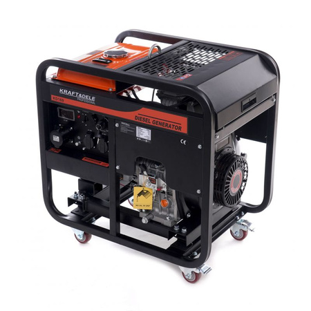 KRAFT&DELE KD169 Jednofázová elektrocentrála generátor 9000W AVR