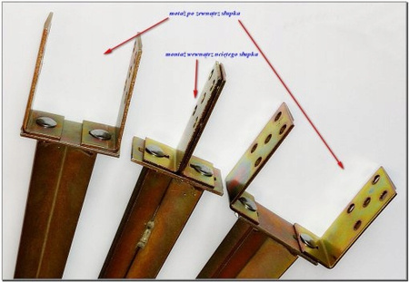 IRMA PS160 Kotevní patka zatloukací kotva nastavitelná 0-160x600mm