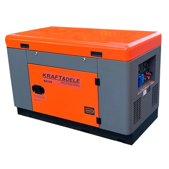 KRAFT&DELE KD198 ELEKTROCENTRÁLA GENERÁTOR PROUDU 15,5kW 230V Diesel