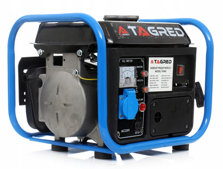 Tagred TA980 Jednofázová benzinová elektrocentrála 1250W 12V 230V + olej