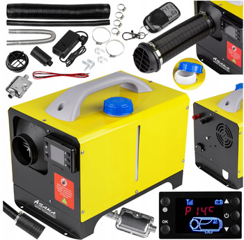 ASAKA ASOH12KW Ohřívač vzduchu topidlo do auta 12kW 230V 12V