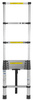 GEKO G02444 Hliníkový teleskopický žebřík 2,6 m 150 kg 