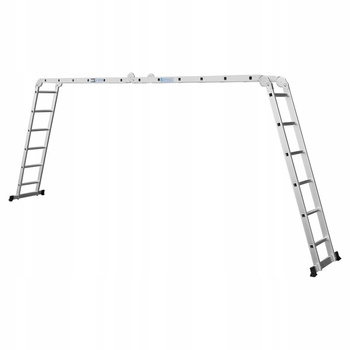 IRMA DR46 Hliníkový víceúčelový žebřík se stabilizátorem 4x6 6.9m
