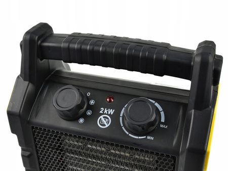 GEKO G80405 Elektrický keramický ohřívač, topidlo 2kW