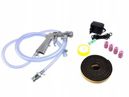 GEKO G02022 PÍSKOVACÍ PŘÍSTROJ 220L, BOX, PÍSKOVAČKA + pistole trysky folie