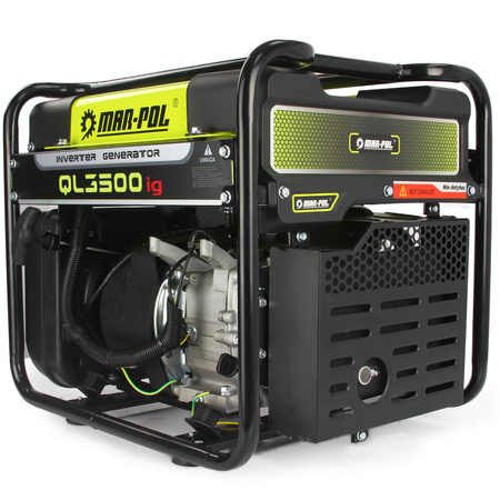 Mar-pol M82482 Inventorová elektrocentrála generátor proudu 3,5kW 230V