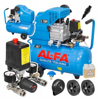 AL-FA ALC24 Olejový kompresor 24L 2,8KW