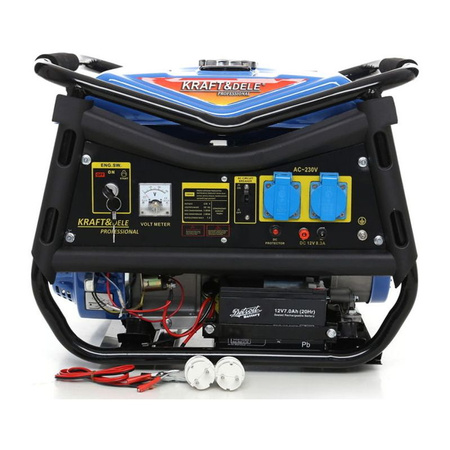 Kraft&Dele KD143 ELEKTROCENTRÁLA GENERÁTOR PROUDU 3000W