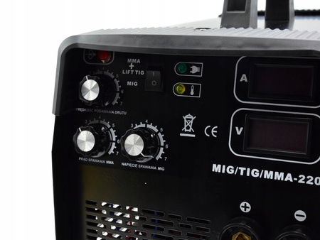 GEKO G80096 Invertorová svářečka MIG TIG MMA 220A