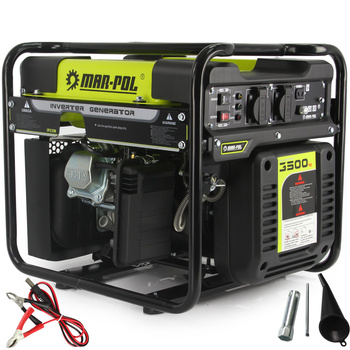 Mar-pol M82482 Inventorová elektrocentrála generátor proudu 3,5kW 230V