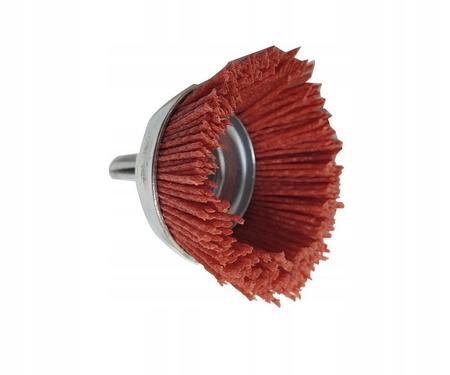 MAGMA 75mm T6mm Nylonový kartáč do vrtačky s úchytem 75mm T6mm