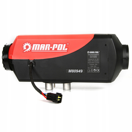 MAR-POL M80949 Naftový ohřívač vzduchu topidlo 8kW 12V Webasto