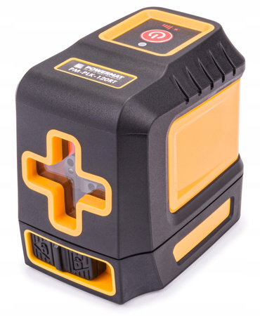 POWERMAT PM-PLK-120RT Křížový měřič dálkoměr měřící laser 15m + stativ a pouzdro