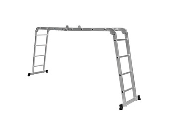 GEKO G02440 Multifunkční kloubový žebřík 3,7m štafle