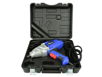 GEKO G81052 Elektrický rázový utahovák 1050W klíč na kola 1/2"+ hlavice klíče