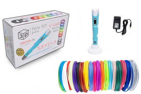 SZPILA PEN RP-100B Kreatívní tiskárna pero pro děti 125m náplní novinka 2024