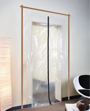 Irma FM99 Protiprachová fólie na dveře se zipem 120x220cm
