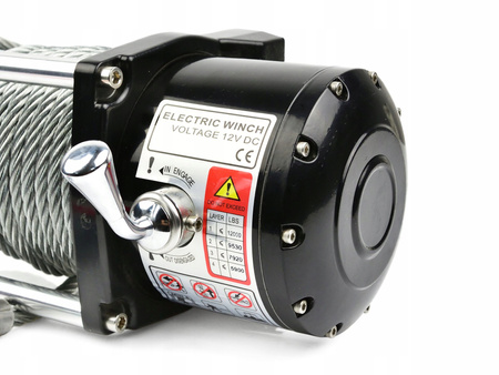 GEKO G81707 LANOVÝ ELEKTRICKÝ NAVIJÁK kladkostroj zvedák 12V 5443kg