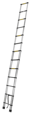 GEKO G02445 Hliníkový teleskopický žebřík 3,8 m 150 kg 
