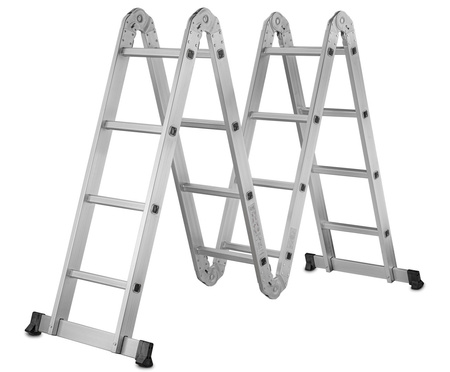 GEKO G02441 Multifunkční kloubový žebřík 4,7m štafle 