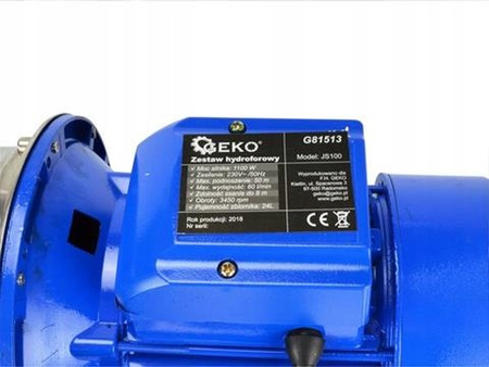 GEKO G81513 DOMÁCÍ VODÁRNA ČERPADLO VODY 24L JS100 1100W