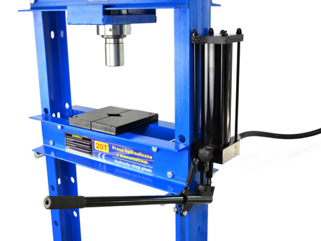 GEKO G02086 Hydraulický lis 20T s tlakoměrem a nožní pumpou