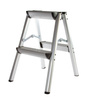 MAR-POL M85590 Hliníkový oboustranný žebřík 53cm 150kg 