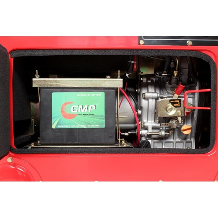 KRAFT&DELE KD123 ELEKTROCENTRÁLA GENERÁTOR PROUDU dieselový motor 7500W AVR