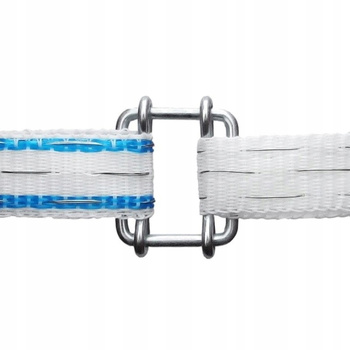 IRMA PVT116 Kovový páskový konektor 20 mm pro elektrický ohradník plot 10ks