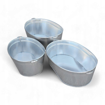 IRMA WDR1375 340l Oválná kovová vana pozinkovaná