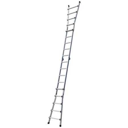 IRMA DR45U Hliníkový víceúčelový žebřík 4x5 5,18m