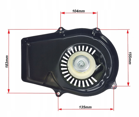 MARPOL M798554 Startér pro elektrocentrály, benzínové motory elektromotor, čerpadlo 600W - 2000W