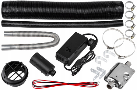 ASAKA ASOH12KW Ohřívač vzduchu topidlo do auta 12kW 230V 12V