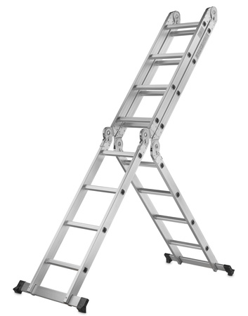 GEKO G02441 Multifunkční kloubový žebřík 4,7m štafle 