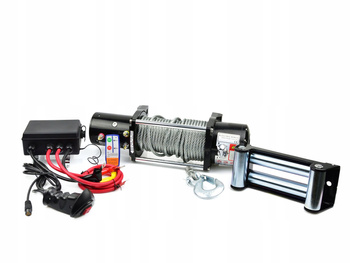 GEKO G81707 LANOVÝ ELEKTRICKÝ NAVIJÁK kladkostroj zvedák 12V 5443kg
