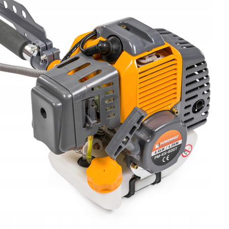 Powermat PM-KS-600T Benzínový motorový křovinořez vyžínač 6HP / 4,4kW kosa sada