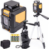 Powermat PM-PLK-360T Křížový měřič dálkoměr měřící laser 50m 360° + stativ a pouzdro