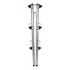 MAR-POL M85591 Hliníkový oboustranný žebřík 79cm 150kg