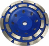 GEKO G00376 Diamantový brusný kotouč 125 M14 dvojitý