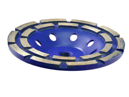 GEKO G00376 Diamantový brusný kotouč 125 M14 dvojitý
