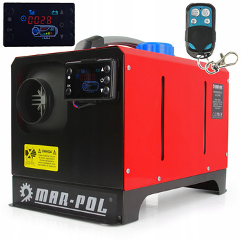 MAR-POL M80950 Naftový ohřívač vzduchu, topidlo s termostatem 8kW, uzavřená spalovací komora
