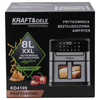 Kraft&dele KD4109 FRITÉZA HORKOVZDUŠNÁ BEZOLEJOVÁ AIRFRYER 8L
