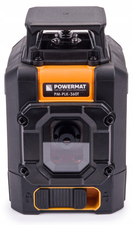 Powermat PM-PLK-360T Křížový měřič dálkoměr měřící laser 50m 360° + stativ a pouzdro
