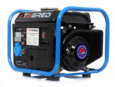 Tagred TA980 Jednofázová benzinová elektrocentrála 1250W 12V 230V + olej